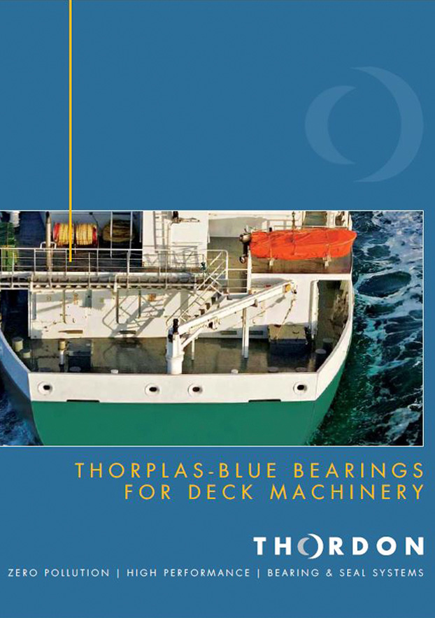 ThorPlas-Blue Bearings for Deck Machinery