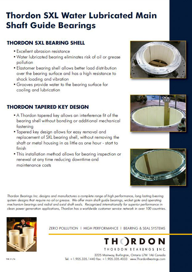 Thordon SXL Bearings