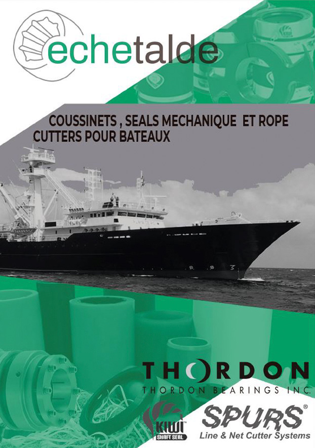 Catálogo de productos para sector marino en francés
