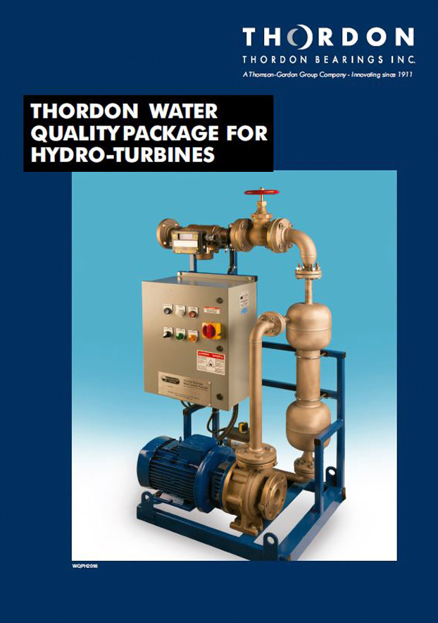 Thordon Water Quality Package for hydro-turbines brochure in English