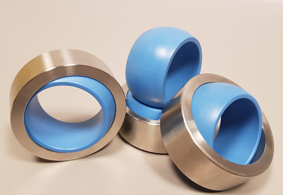 Bearings made of thermoplastic materials