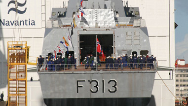 Norwegian frigate F313